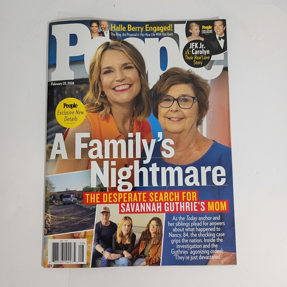 People February 23 / 2026 Magazine A Family's Nightmare Halle Berry Engaged